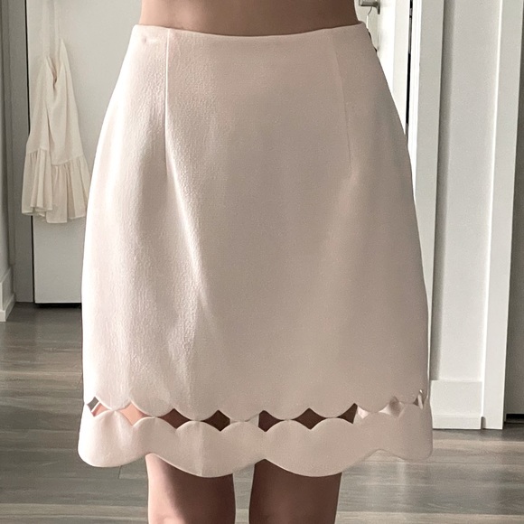 Club Monaco skirt light pink size 0 - Picture 1 of 2